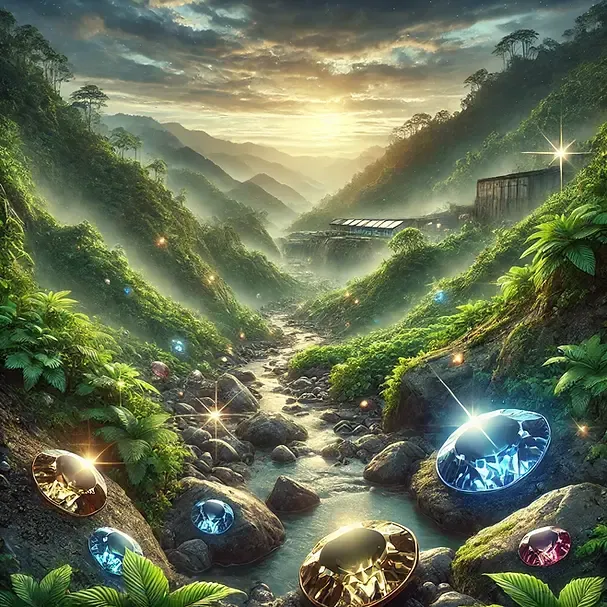 little river gem mine