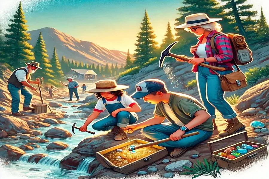 Gem Mining in Nevada