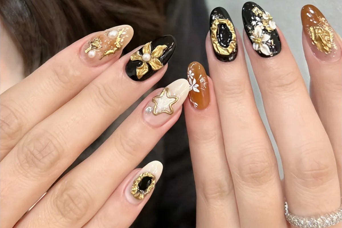New Years Nail Designs