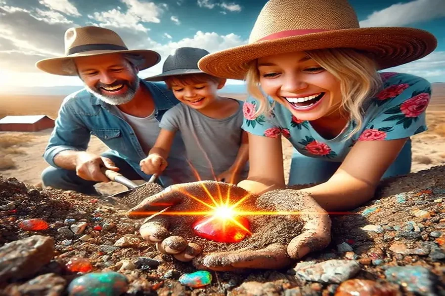 Rainbow Ridge Opal Mine